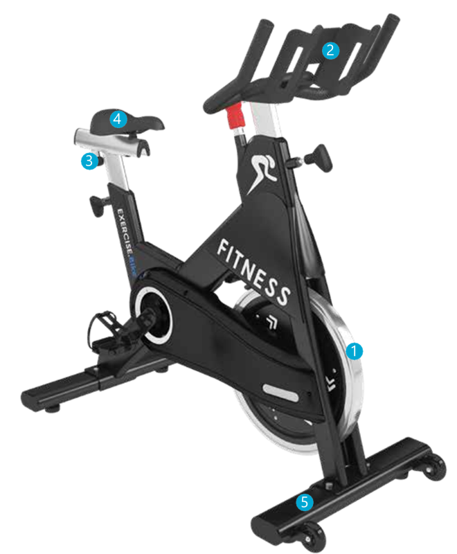 Magnetic Resistance Exercise Bike D15
