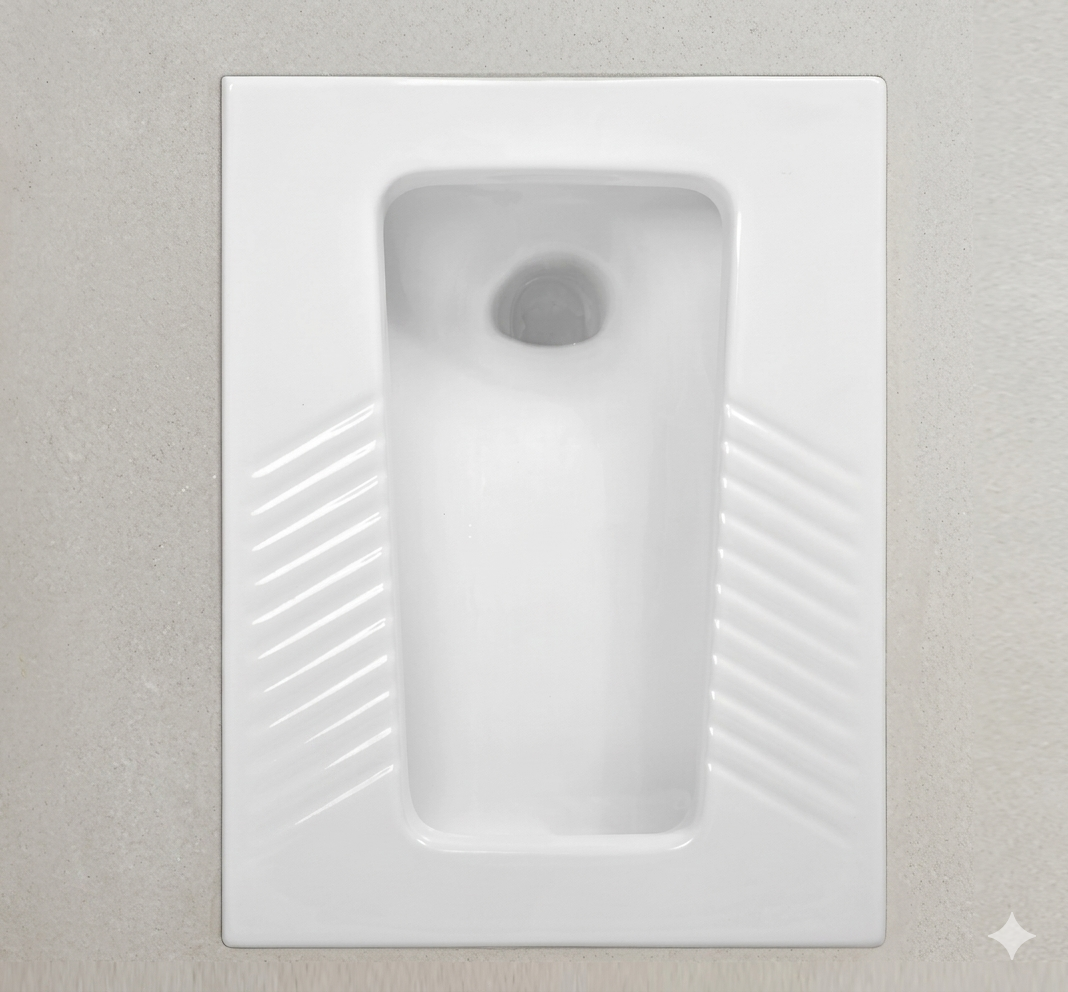 SQUATTING PAN TOILET