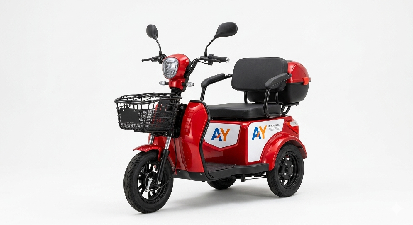 Electric 3-Wheeler Mobility Scooter
