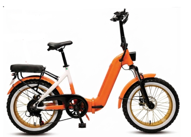 e Fold Pin Premium Electric Folding Fat Bike