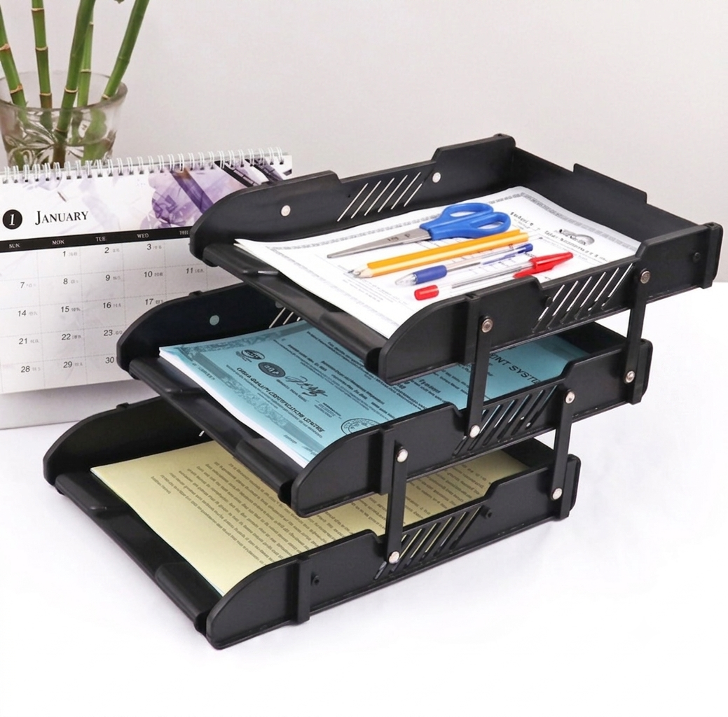 Layered Office Tray