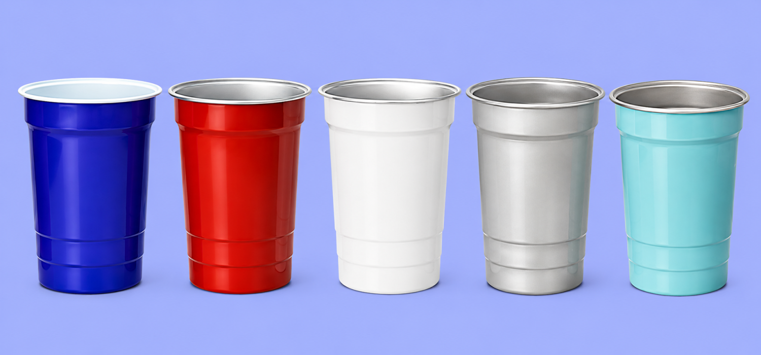 Eco-Friendly Aluminum cups