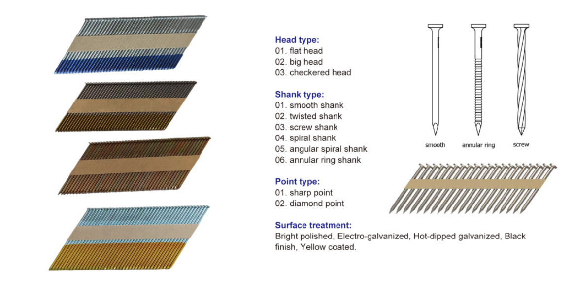 Paper Collated Nails
