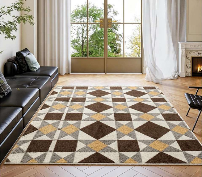 Jacquard Fabric Floor Mat 50*80/ 60*90/ 100*140*160*230/ 180*230mm
