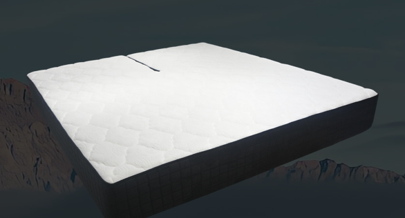 Head split intelligent mattress