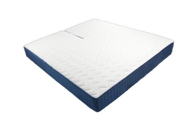 Head split intelligent mattress (blue)