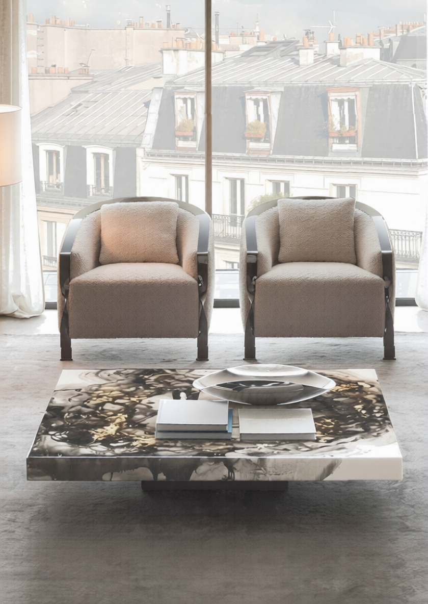 SQUARE COFFEE TABLE