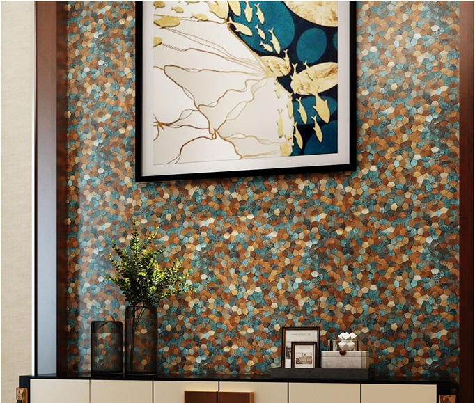 Peel & Stick Aluminum Mosaic