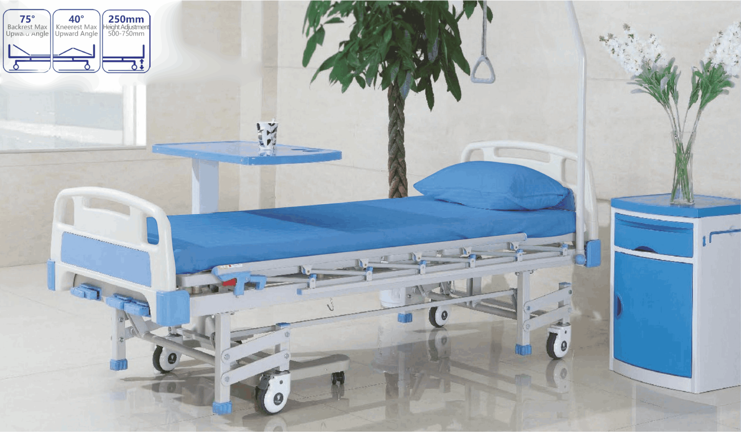 Three Function Manual Bed YFC361B