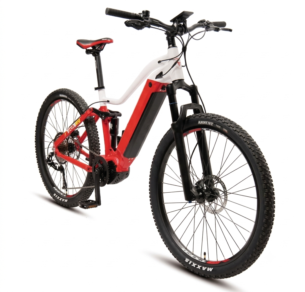 e Tough Power Tech M9 High Power Electric Full Suspension Bike