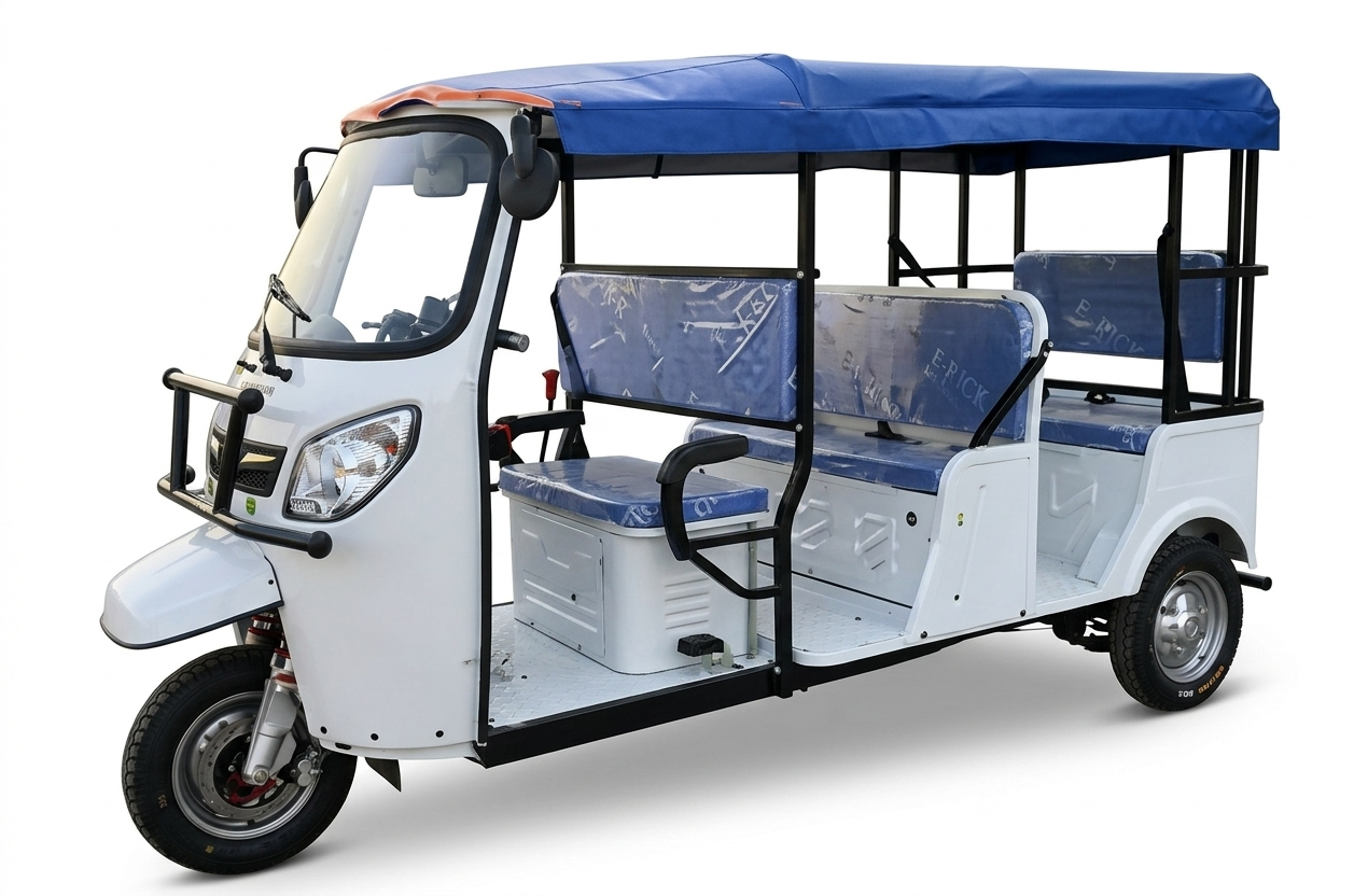 Electric Three-Wheeler with 5 seat