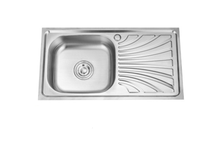 Single Bowl with Drainboard